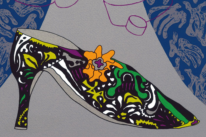 Martirio 　優雅な詩　シルクスクリーン Martirio 優雅な詩 シルクスクリーン